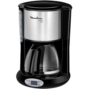 Comparateur de prix : Moulinex Moulinex Subito FG3628 10 - Cafetière - 15 tasses - noir/inox