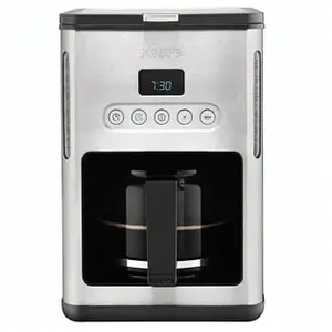 KRUPS Cafetière filtre programmable, 10/15 tasses, Maintien au chaud KM442D10 pas cher