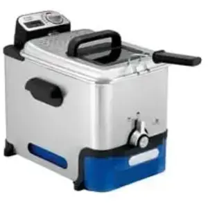 Comparateur de prix : Friteuse - TEFAL - FR8040 - 3,5L - 1,2 kg - Noir, Acier inoxydable