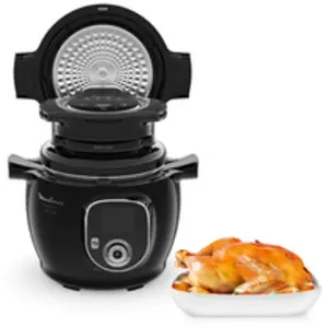 Comparateur de prix : Couvercle Extra Crisp Moulinex Cookeo EZ150800 Noir