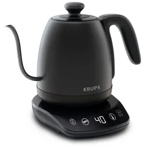 Comparateur de prix : Bouilloire Krups Col de cygne Café Control BW9238 1250 W Noir
