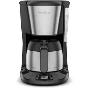 Comparateur de prix : Cafetière isotherme 8 tasses 800w noir - FT5S0DE0 - MOULINEX