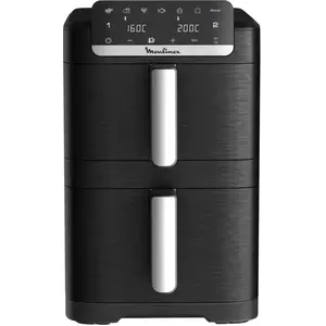 Moulinex Easy Fry Crispy Stack Double air fryer vertical Compact et fa... pas cher