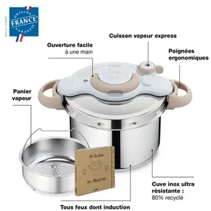Comparateur de prix : SEB Cocotte-minute 9 L - Clipso Minut Eco Respect P4624970