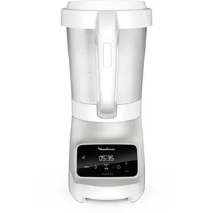 Comparateur de prix : Moulinex Blender avec panier vapeur Soup et Plus 1100 W Gris - 3045380016033