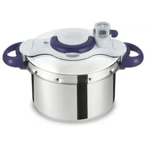 Comparateur de prix : Autocuiseur Seb Clipso Minut Perfect P4620700 6 L Argent et Violet