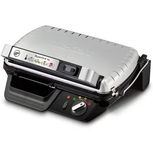 Grill électrique - TEFAL - SuperGrill XL GC461B - 2400 W - Surface de 110 cm² - Noir métalliséVendu paramazon