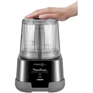 Comparateur de prix : Moulinex - mini-hachoir 0,5l 1000w noir  dp810810 - moulinette ultimate