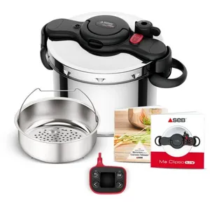 Comparateur de prix : Autocuiseur Seb CLIPSO NOW+ 9L + MINUTEUR INTELLIGENT INDUCTION P4904950