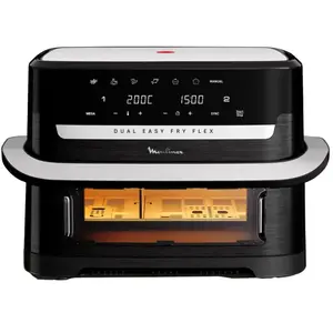 Moulinex MOULINEX EZ9228F0 Easy Fry Dual Flex, air fryer, Grand tiroir... pas cher