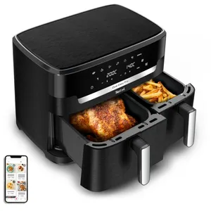 Comparateur de prix : Tefal Easy Fry Dual XXL EY9428E0 friteuse Double 11 L Autonome 2020 W ...