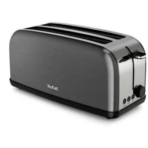 Comparateur de prix : Grille pain Tefal deux longues fentes TL520810 Equinox 1400 W Noir