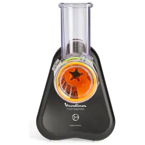 Comparateur de prix : Moulinex Fresh Express DJ753B10 - Râpe électrique - 200 Watt - gris