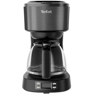 Comparateur de prix : Tefal Cafetière filtre Tefal CM520810 Cafetiere filtre programmable Equinox noire