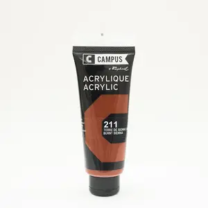 Comparateur de prix : Peinture acrylique étude Campus 100ml - terre de sienne brûlée 211