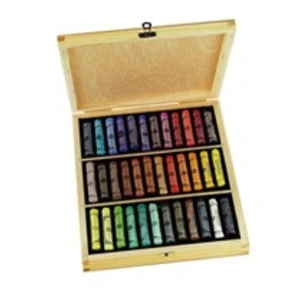 Sennelier Coffret en bois 36 pastels à l'écu pas cher