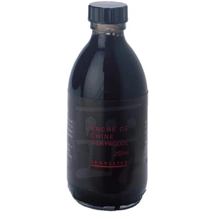 Comparateur de prix : Encre de chine "à la Pagode" 250 ml noir Sennelier