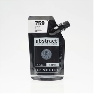 Comparateur de prix : Sennelier Peinture acrylique Abstract 120 ml Noir de Mars