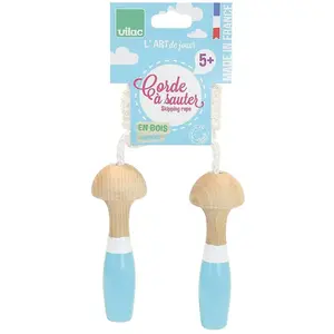 Corde à sauter Bi-Bleue Vilac pas cher