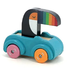 Vilac Voiture Pouet Pouet Bleu pas cher