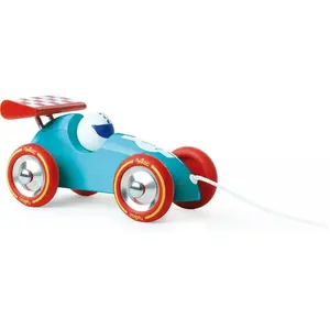 Comparateur de prix : Vilac VOITURE DE COURSE TURQUOISE - ROUGE
