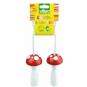 Corde à sauter Champignon - Vilac - Jeux et jouets pas cher
