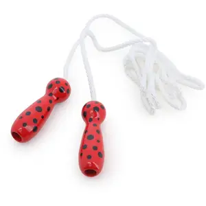Vilac Corde à sauter coccinelle rouge pas cher