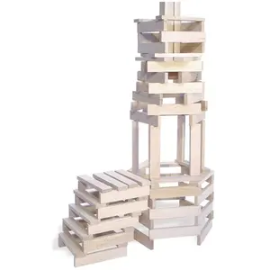 Vilac BATIBLOC CLASSIC 200 PLANCHETTES EN BOIS MASSIF pas cher