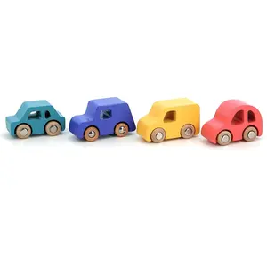 Vilac - Voitures Vilacity - Set de 4 Multicolore taille unique pas cher