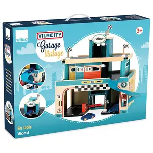 Comparateur de prix : Vilac - Garage en bois Vilacity Multicolore taille unique