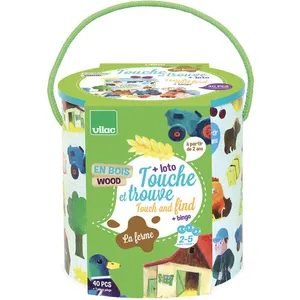 Comparateur de prix : Vilac - Touche et trouve en bois - La ferme - à partir de 2 ans