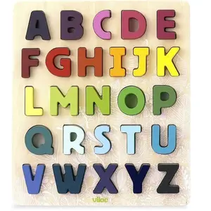 Puzzle ABC Alphabet à encastrer Sous La Canopée Vilac pas cher
