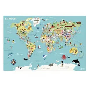 Comparateur de prix : Carte du Monde Magnétique en bois Ingela P. Arrhenius Vilac