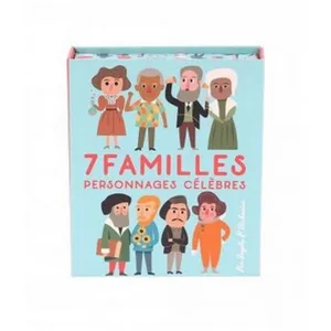 Comparateur de prix : Vilac Vilac Jeu De 7 Familles Personnages Célèbres Par Ingela P.A