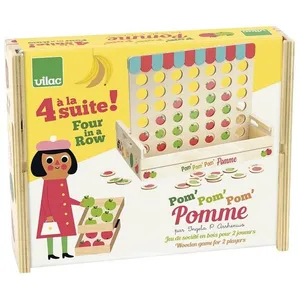 Vilac - Pom Pom Pom Pomme Ingela P.Arrhenius 7608 Multicolore pas cher