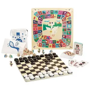 Vilac - Grand Coffret Multi-Jeux Ingela P.Arrhenius 7609 Multicolore pas cher