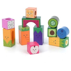Comparateur de prix : Cubes sonores fruits en bois pour tout-petits - VILAC