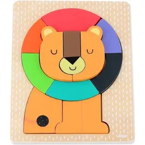 Comparateur de prix : Vilac - Puzzle à encastrer Lion - Andy Westface Multicolore taille unique