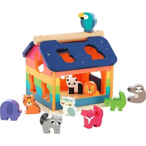 Comparateur de prix : Vilac - Maison des formes arc-en-ciel Andy Westface Multicolore taille unique
