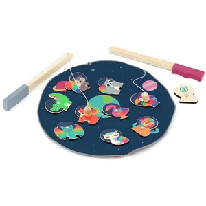 Jeu de société - VILAC - Space-pêche, Andy Westface - Pour enfant de 2 ans et plus - Jeu de plateau pas cher