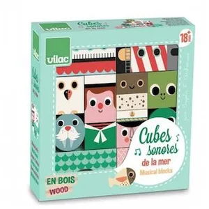 Comparateur de prix : Vilac Vilac Cubes Sonores De La Mer Ingela P. Arrhenius