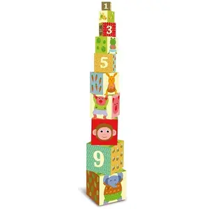Comparateur de prix : VILAC - Cubes empilables Gigognes pour enfant