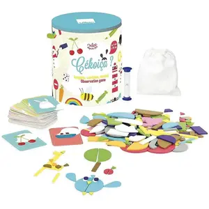 Jeu de société Cékoiça - VILAC - Modèle Cékoiça - Age 5 ans - Enfant - Bleu pas cher