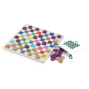 Vilac Jeu de dames multicolore pas cher
