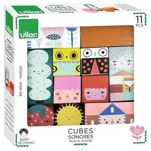Comparateur de prix : Non communiqué Vilac - Cubes sonores Suzy Ultman