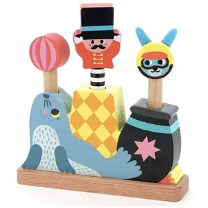 Comparateur de prix : Vilac Pop-up en bois : Circus - Michelle Carlslund