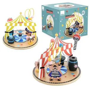 Vilac Jouet D'éveil Circus Beige pas cher