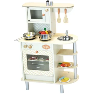 Comparateur de prix : Vilac Cuisine du chef blanche de avec accessoires