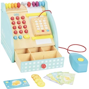 Comparateur de prix : Jeu créatif Caisse enregistreuse en bois Vilac