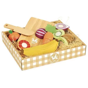 Vilac JOUR DE MARCHÉ / FRUITS ET LÉGUMES À DÉCOUPER pas cher